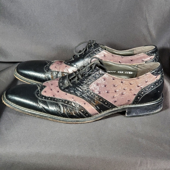 Stacy Adams Ostrich Wing Tips - Picture 3 of 7